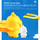 Duck Shape Snowball Clip Children Winter Outdoor Snowball Maker Fight Fun Toys