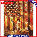Full Embroidery Printed 3 Strands 11CT Our Lady Kit Stamped Cross Stitch Kit