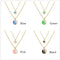 Women Girls Jewelry Tai Chi Round Love Choker Pendant Clavicle Chain Necklace