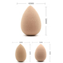 3pcs Soft Makeup Sponge Puff Face Foundation Powder Cosmetic Tool (Coffee)