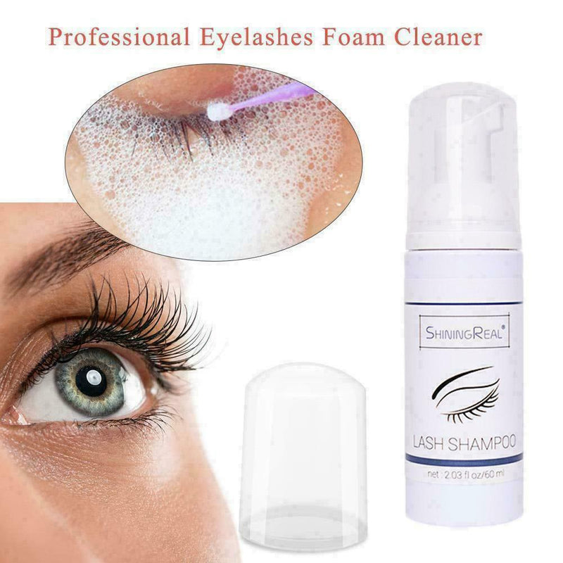 60Ml Eyelash Extensions Shampoo Eyelash Extension Stimulation S7Y9 Makeup G8Z4