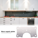 Hinge Repair Plate Cabinet Cupboard Drawer Mounting Repair Accessories Kit