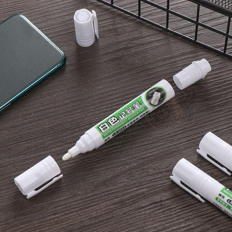 Writing Supplies White Paint Marker Painting Drawing Pen Craftwork Supplies