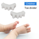 2pcs Toe Separator Concealer Hallux Valgus Straightener Treatment Foot Care Tool