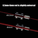 #A Night Fishing Rod Tip Alert Indicator Tools LED Induction Electronics Pole Li