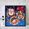 Full Drill Round Diamond Painting 5D DIY Snowman Elk Cross Stitch Embroidery Kit