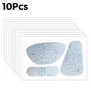 Impact Tape Labels Golf Impact Stickers For Swing Training 10PCS Y4Y6