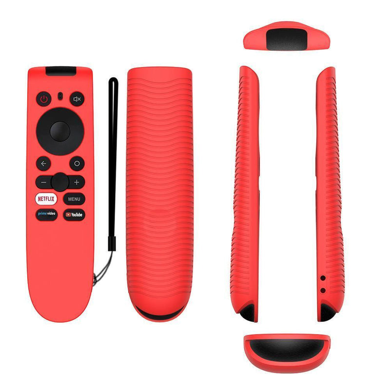 Remote Controller Case Silicone for OnePlus TV Y Series Y1 43/Y1 32 (Red)