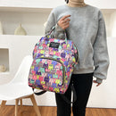 Fashion Women Printing Mummy Diaper Bag Nappy Large Handbag (Color Cats)