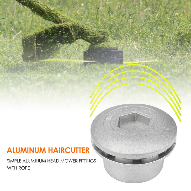 Brush Cutter Grass Trimmer Head 3 Lines Lawn Mower Accessory Cutting Thread