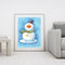 5D DIY Full Round Drill Diamond Paint Snowman Mosaic Rhinestone Drawing Picture