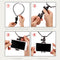 10PCS Phone Holder Collar Bracket Hands Free Hang Neck Video Selfie Stand