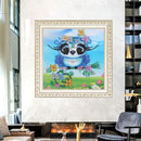 5D DIY Special-shaped Diamond Painting Cross Stitch Kit (Cute Cat-YX8071)