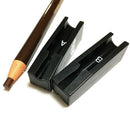 4 in1 Eyebrow Pencil Brow Liner Definer Brush Sharpener Beginners C7P3