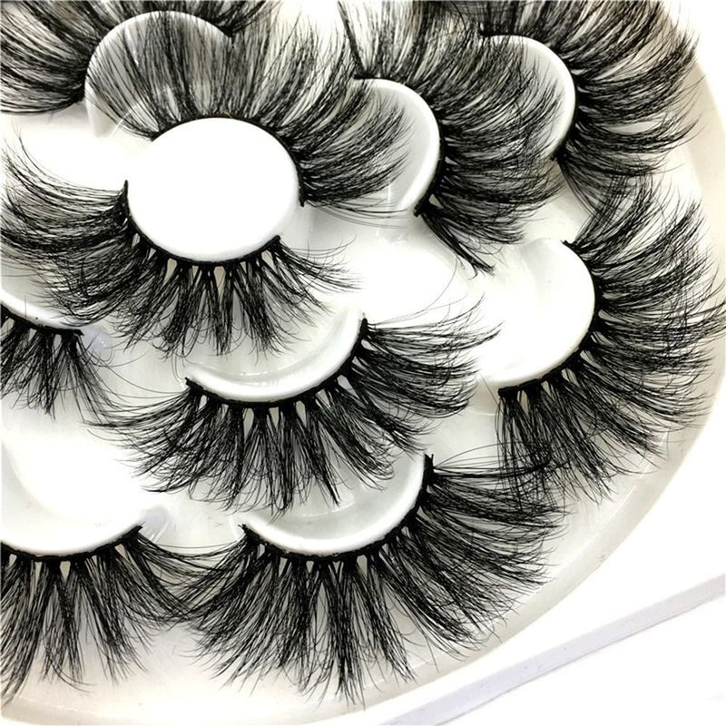Dramatic Long Handmade 25mm Lash Lash Extension 8D Mink False Eyelashes