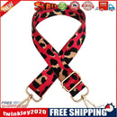 Leopard Strap for Crossbody Shoulder Bag Accessories Replacement (Red)