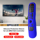 Anti-Slip Case Smart TV Remote Control Cover for LG MR21GA/MR21GC (Blue)