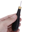 DIY Leather Craft Sandalwood Rhombus Leather Reaming Awl Tool (S) Newly