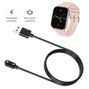 100cm Magnetic USB Charging Cable Cord Smart Watch Chargers Dock Cradle for KW76