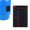 Gas Thermometer Propane Butane LPG Fuel Tanks Level Indicators Magnetic Gauges