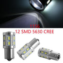 Auto Part 12SMD P21W 5730 Car LED Light Parking Lamp 1156 BA15S Brake Bulbs