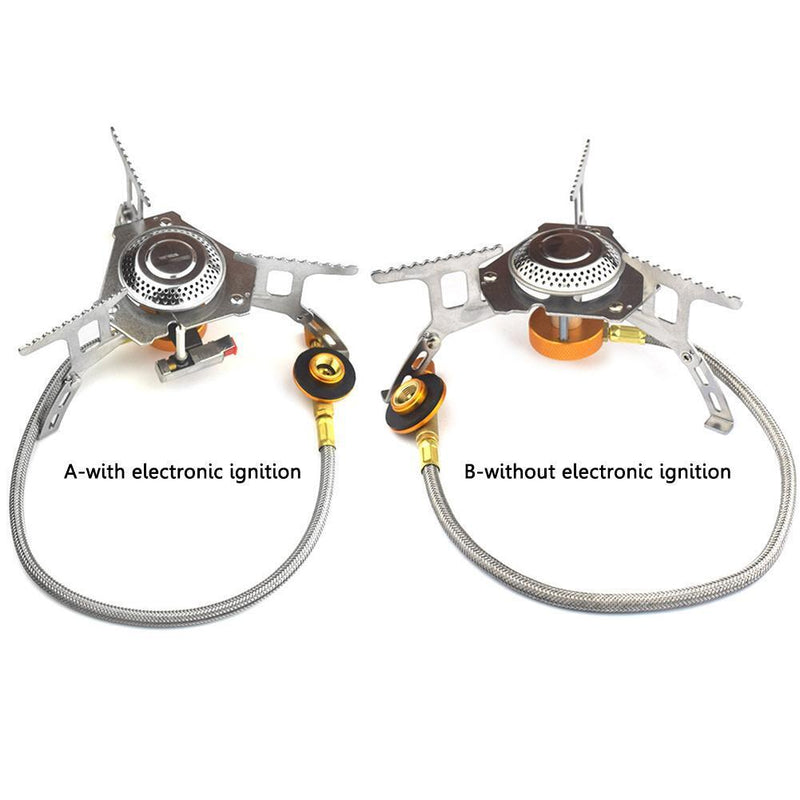 Outdoor Gas Stove Camping Folding Picnic Cooking Portable Split Stove (B)