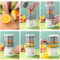 Portable Mini Fruit Mixer Electric Juicer USB Blender Multifunction Lemon Maker