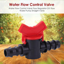 Water Flow Control Valve Flow Regulator DIY Flow Water Pump Straight Valve