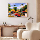 Full Round Diamond Painting DIY Kit Farm Truck 5D Rhinestone Mosaic Art Picture