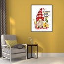 5D DIY Diamond Painting Kits Cartoon Gnome Full Round Drill Wall Art Crafts