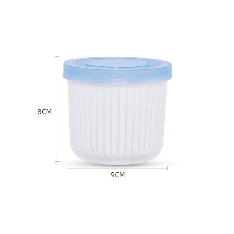Double Layer Vegetables Sealed Keeper Fresh Storage Box Vegetable Storage Box