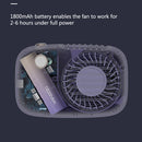 #A Portable Camera Fan with Flashlight Creative Hanging Neck Fan for Women Child