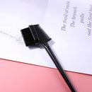 Double Sided Hair Edge Brushes Comb Pin Tail Hair Styling Tool (Black) Newly