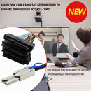 Hard Disk Cable Mini SAS SFF8088 26Pin to SFF8482 29Pin Server PC Data Cord