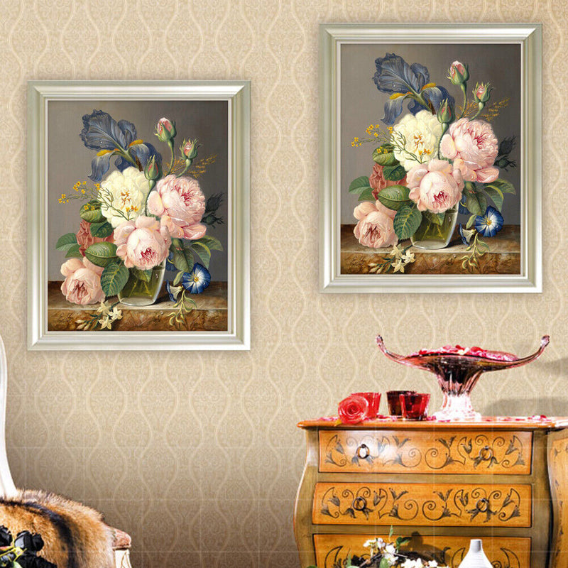 Mouthwatering Flowers 5D Diamond DIY Painting Craft Home Decor Newly