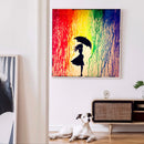 DIY Umbrella Girl Ornament Diamond Painting 5D Kit Full Round Drill Drawing