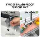 Kitchen Silicone Faucet Absorbent Mat Sink Water Splash Odor Guard (Pink) Newly