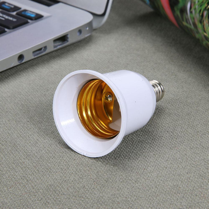 Light Adapter Screw Bulb Socket Lamp Holder Converter for E14 to E27 Newly