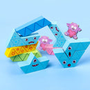 Wooden Fun Kindergarten Stacking Game Toys Early Education Puzzle for Kids