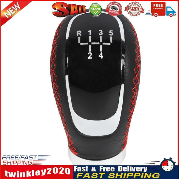 5 Speed Car Gear Shift Knob Universal Manual Gear Stick Shifter Head (B) Newly