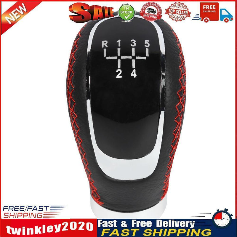 5 Speed Car Gear Shift Knob Universal Manual Gear Stick Shifter Head (B) Newly