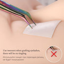 to Cut Eyelashes Pads Under Patches Medical Foam Sponge Eyelash Extension Tape