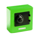 Money Boxes Combination Lock Coin Saving Storage Box Code Cash Case (Green)