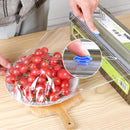 Cling Film Dispenser Holder Cutter Food Wrap Kitchen Foil Food Plastic Wrap ~