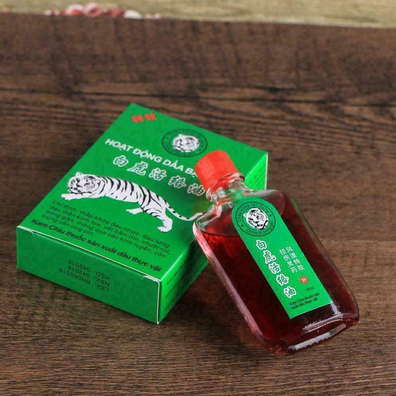 Vietnam White Tiger Activating Massage Balm Essential Insect Anti- 18ml V9P2