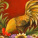 Chicken Print Cross Stitch Pillowcase 11CT DIY Embroidery Pillow Cover (2)