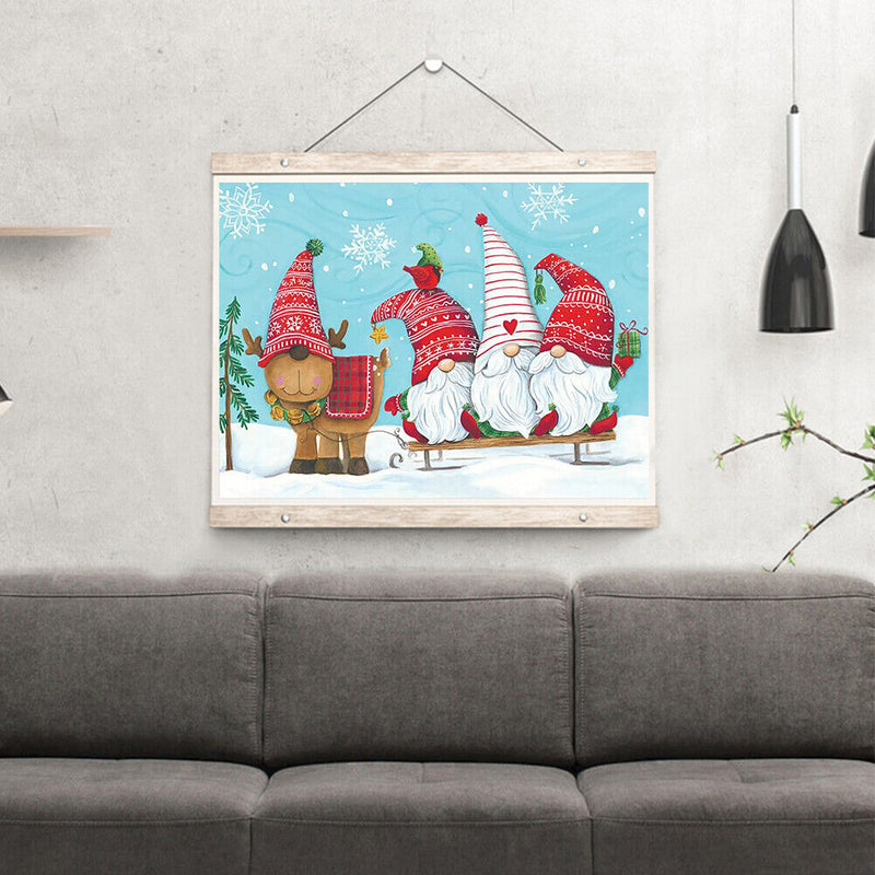 5D DIY Full Round Drill Diamond Painting Elk Goblins Mosaic Kit Art Craft Gift