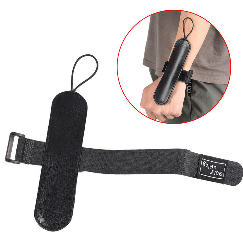 PU Leather Golf Swing Wrist Brace Golf Training Aid Practice Tool for Begin