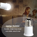 E27 Lamp Holder Rotary Adjustable LED Light Bulb Socket Adapter (10pcs) Newly
