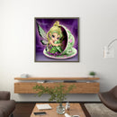 3 Strands DIY Full Embroidery Set Butterfly Girl Printed Cross Stitch Home Decor